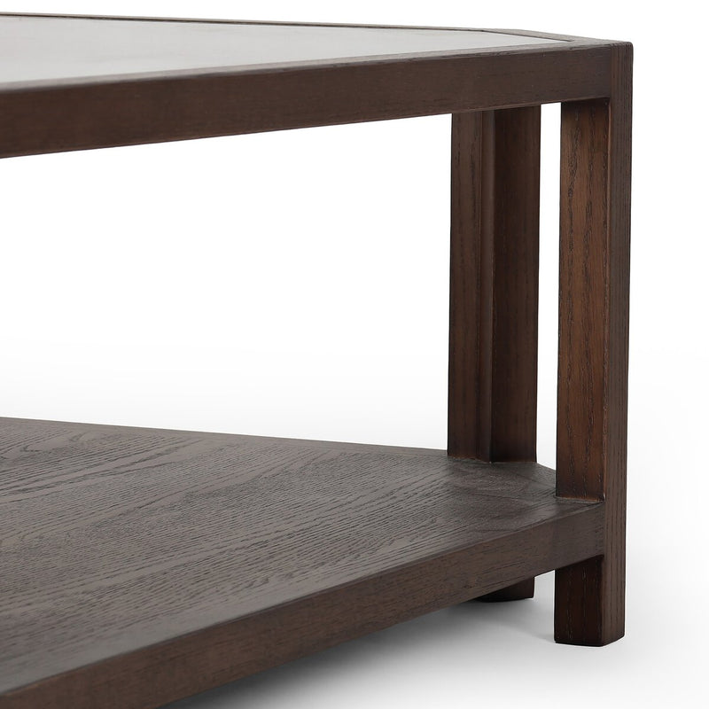 Jenzen Coffee Table - Tempered Glass