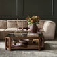 Jenzen Coffee Table - Tempered Glass
