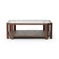 Jenzen Coffee Table - Tempered Glass