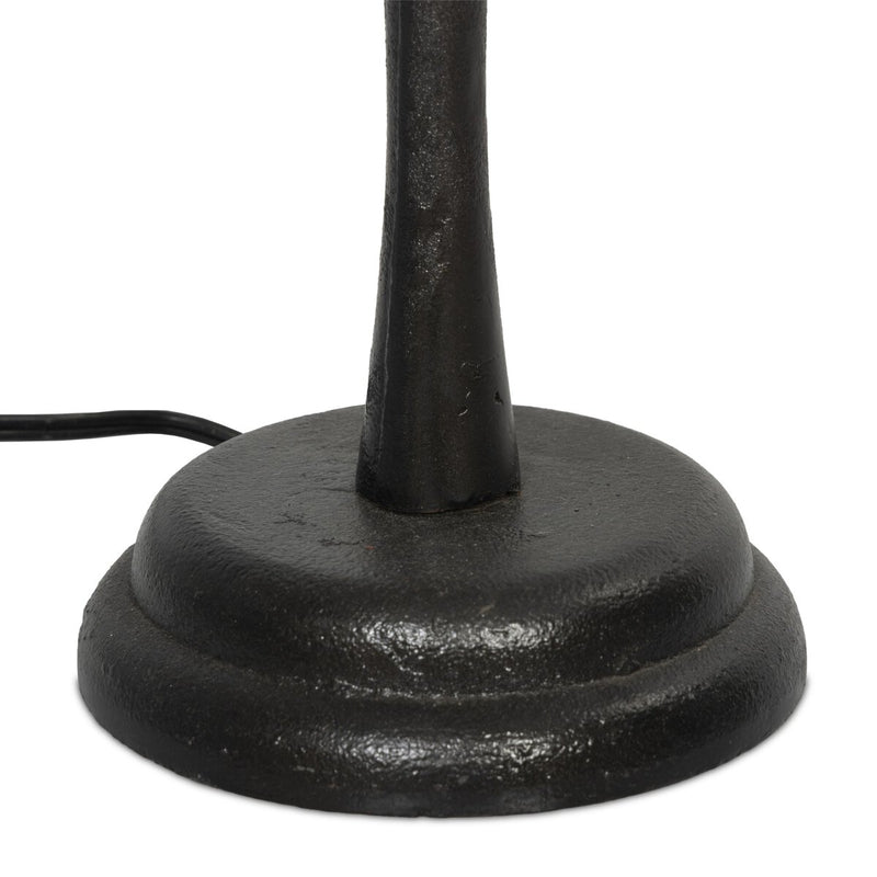 Isabeau Table Lamp - Black Cast Iron