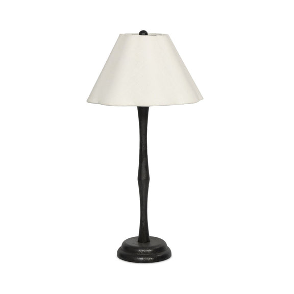 Isabeau Table Lamp - Black Cast Iron