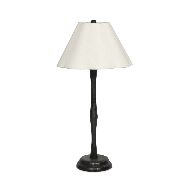Isabeau Table Lamp - Black Cast Iron