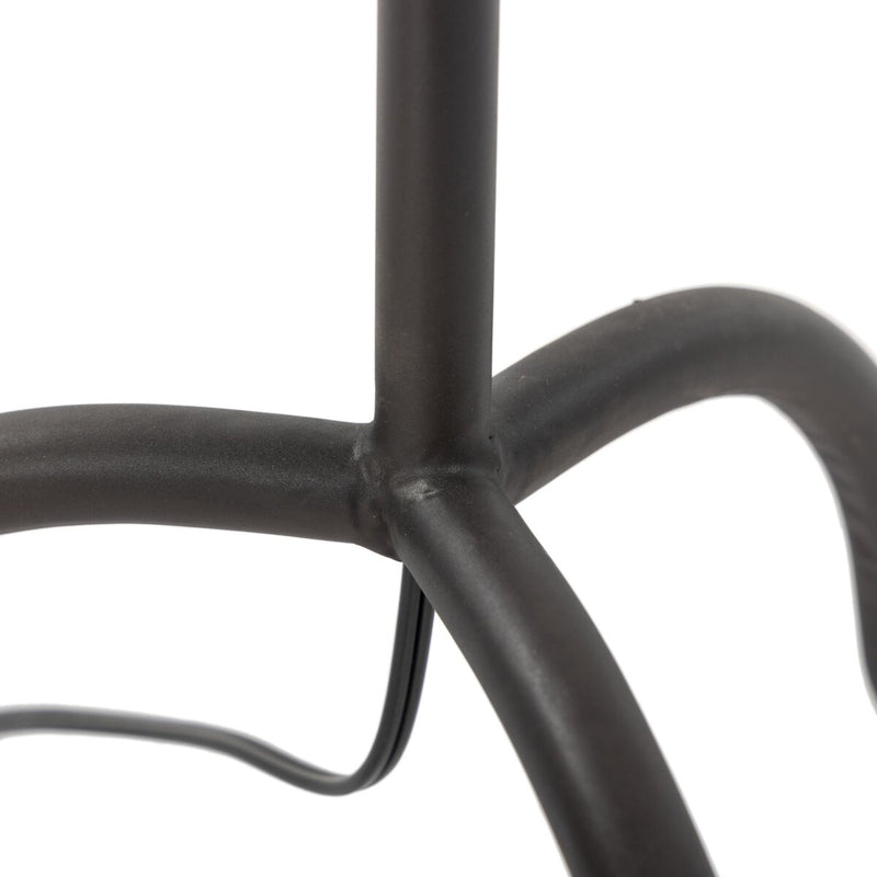 Selby Floor Lamp - Black Wrought Iron