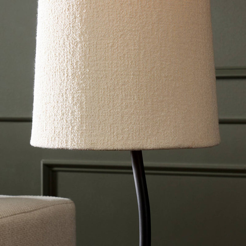 Selby Floor Lamp - Black Wrought Iron