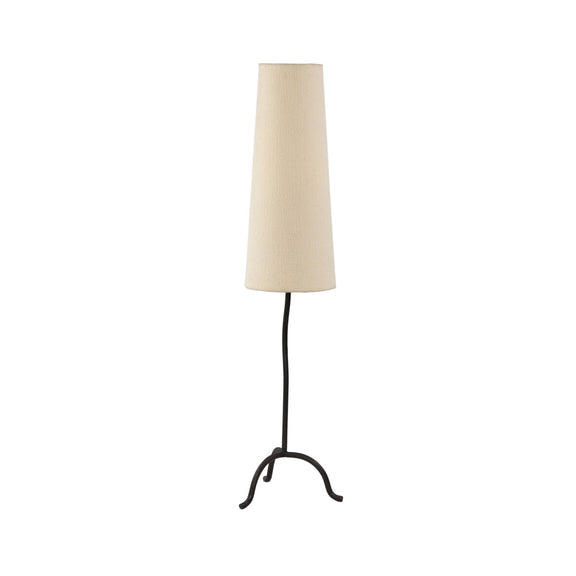 Selby Floor Lamp - Black Wrought Iron