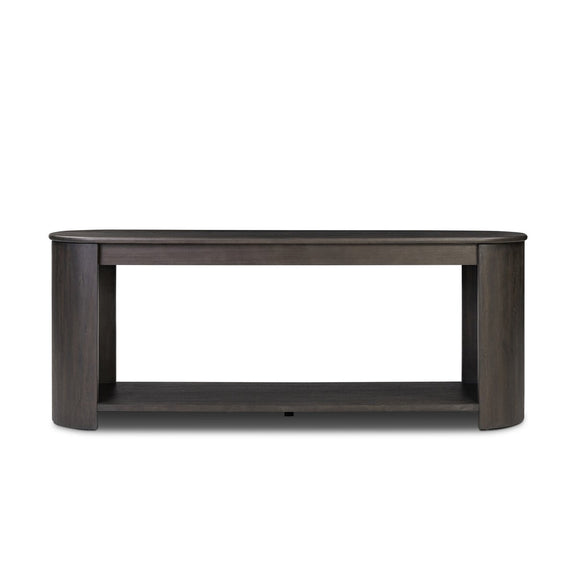Farrow Console Table - Smoked Black