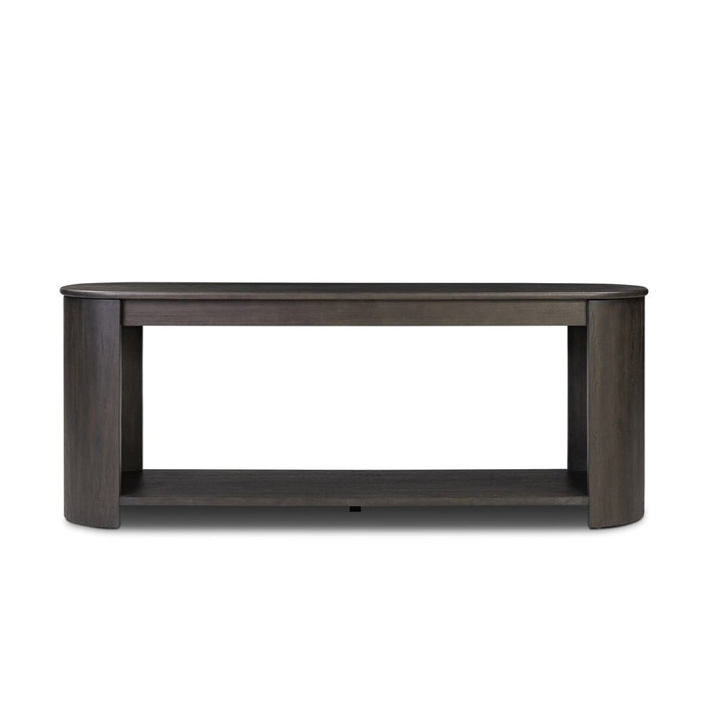Farrow Console Table - Smoked Black
