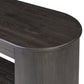 Farrow Console Table - Smoked Black