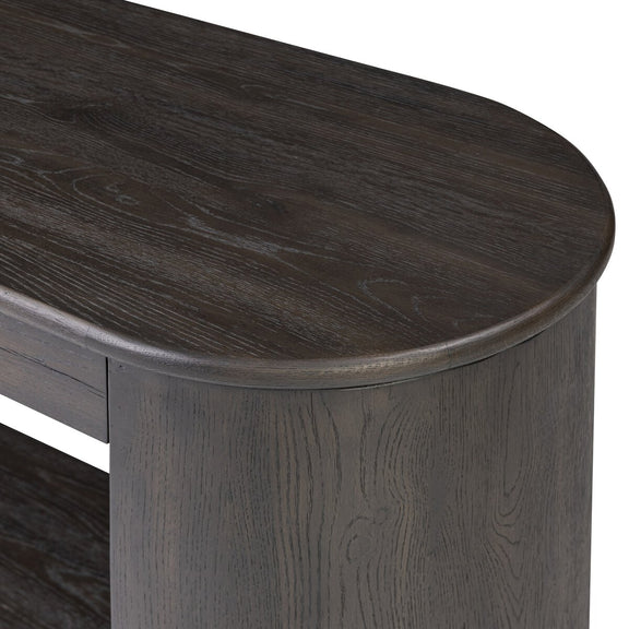 Farrow Console Table - Smoked Black