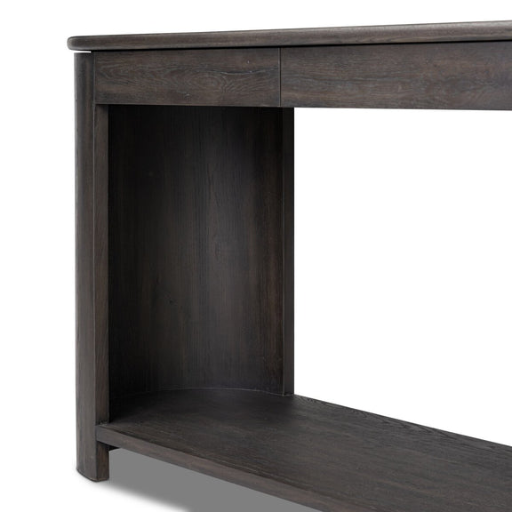 Farrow Console Table - Smoked Black