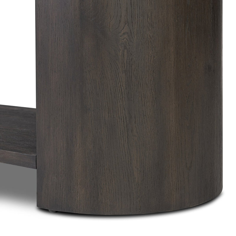 Farrow Console Table - Smoked Black