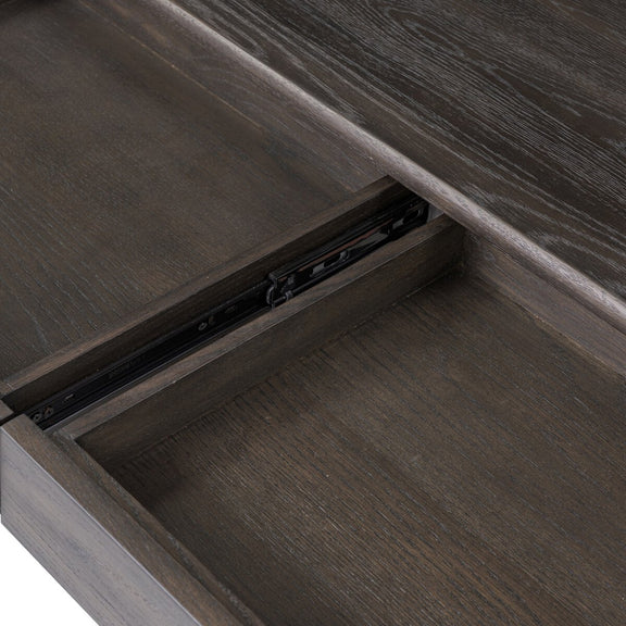 Farrow Console Table - Smoked Black