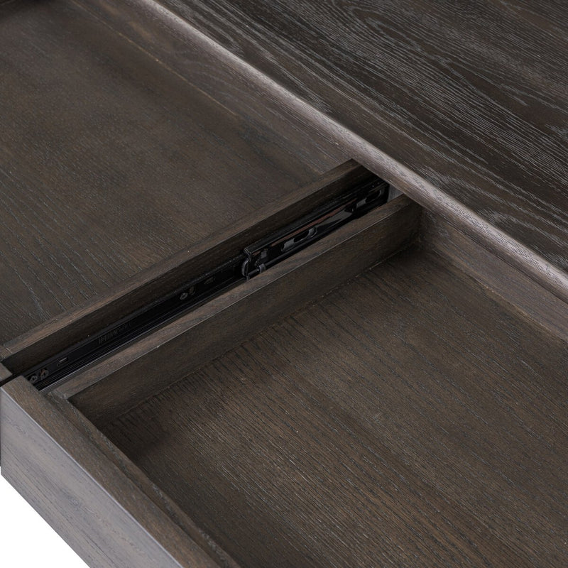 Farrow Console Table - Smoked Black
