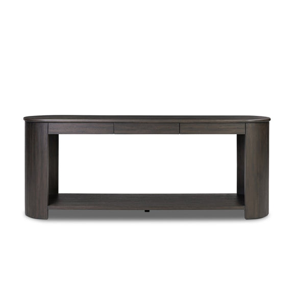 Farrow Console Table - Smoked Black