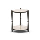 Ruthie End Table - Lunar Marble