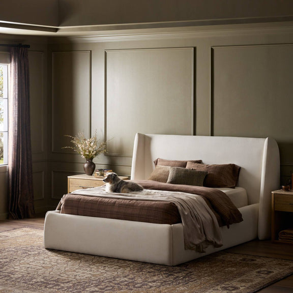 Hexley Bed - Crypton Nomad Marshmallow