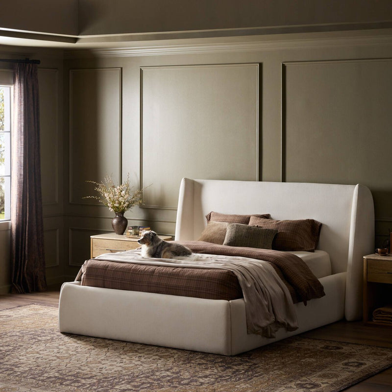 Hexley Bed - Crypton Nomad Marshmallow