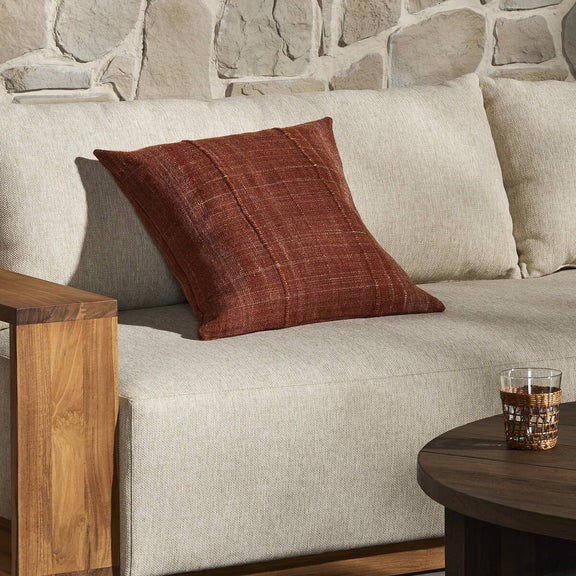 Kana Outdoor Pillow - Kana Rust