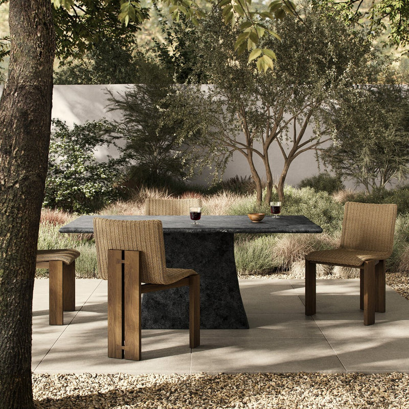 Bala Outdoor Dining Table - Aged Grey
