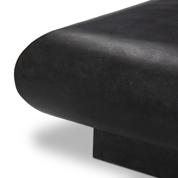 Ambra Outdoor Rectangular Coffee Table - Distressed Bronze
