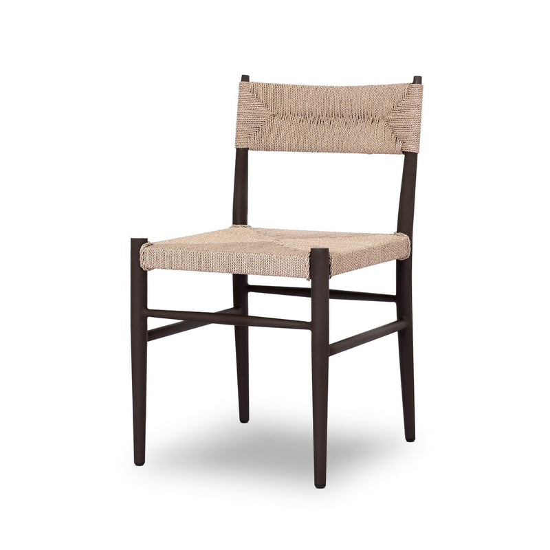 Lomas Outdoor Metal Dining Chair - Textured Dune