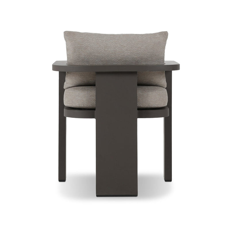Tahana Outdoor Metal Dining Chair - Casa Grey