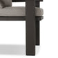 Tahana Outdoor Metal Dining Chair - Casa Grey