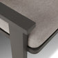 Tahana Outdoor Metal Dining Chair - Casa Grey