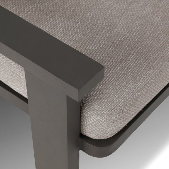 Tahana Outdoor Metal Dining Chair - Casa Grey