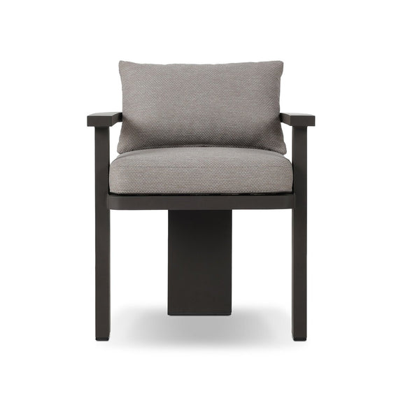 Tahana Outdoor Metal Dining Chair - Casa Grey