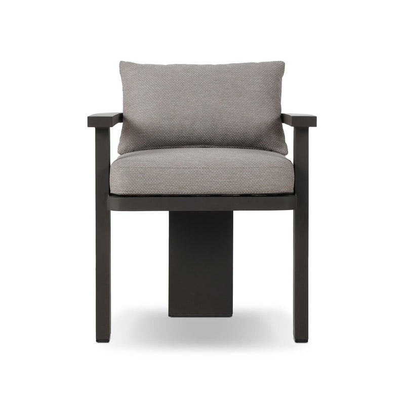 Tahana Outdoor Metal Dining Chair - Casa Grey