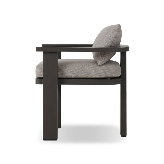 Tahana Outdoor Metal Dining Chair - Casa Grey