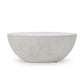 Boula Outdoor Coffee Table - Aged White Concrete