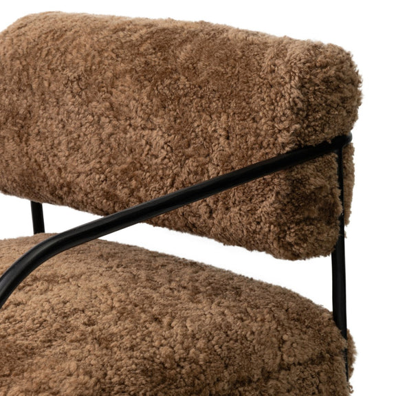 Fenn Chair - Amber Shearling