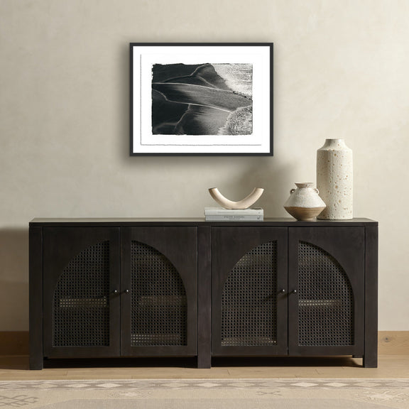 Ocean Foam Pattern by Platinum Revival — Black 1.5 Maple