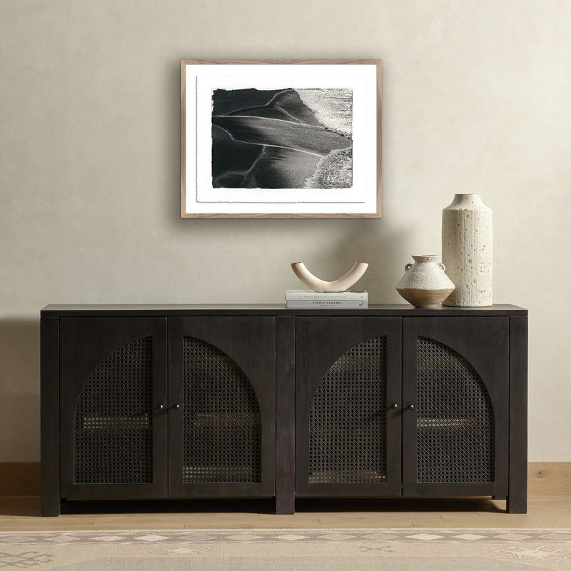 Ocean Foam Pattern by Platinum Revival — Rustic 1.5 Walnut