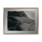 Ocean Foam Pattern by Platinum Revival — Rustic Walnut Floater