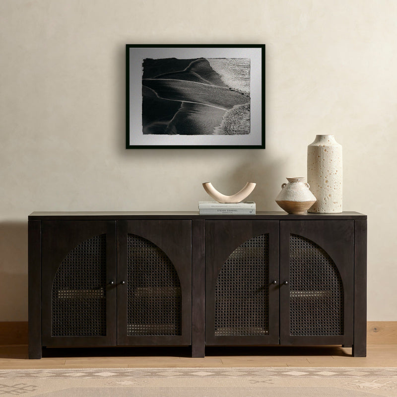 Ocean Foam Pattern by Platinum Revival — Black Maple Floater