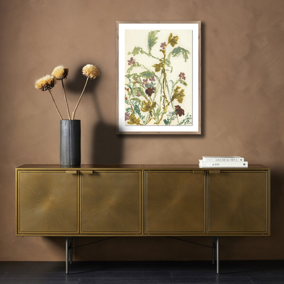 Meadow Rue 1 by Shaina Page — Rustic 1.5 Walnut