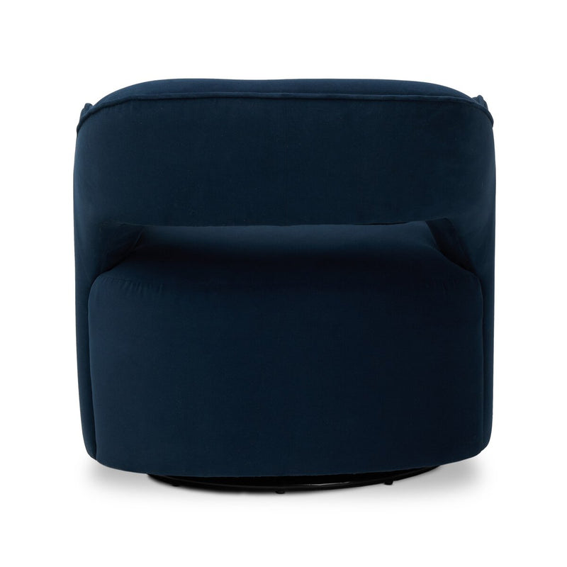 Blythe Swivel Chair - Henry Navy