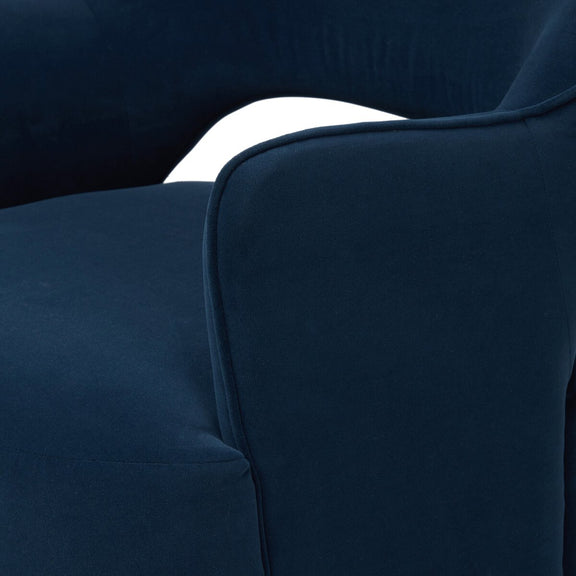 Blythe Swivel Chair - Henry Navy