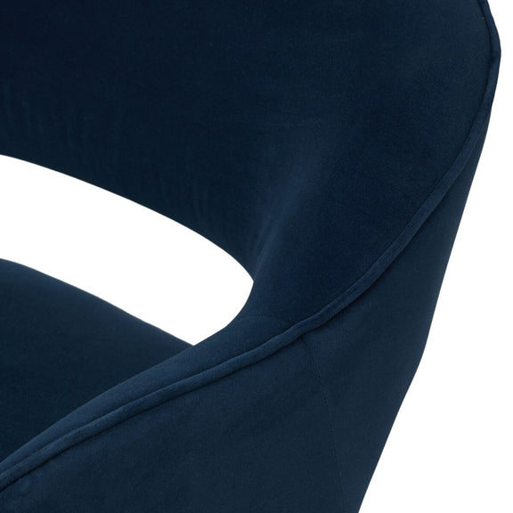 Blythe Swivel Chair - Henry Navy