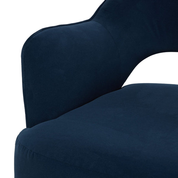 Blythe Swivel Chair - Henry Navy