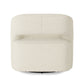 Blythe Swivel Chair - Sheepskin Natural