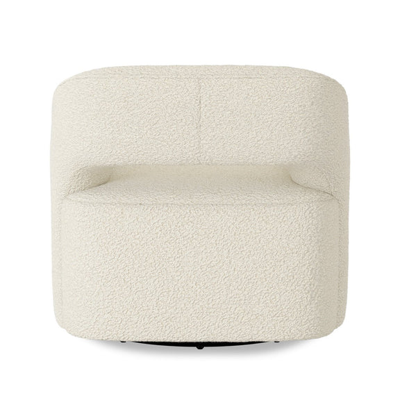Blythe Swivel Chair - Sheepskin Natural