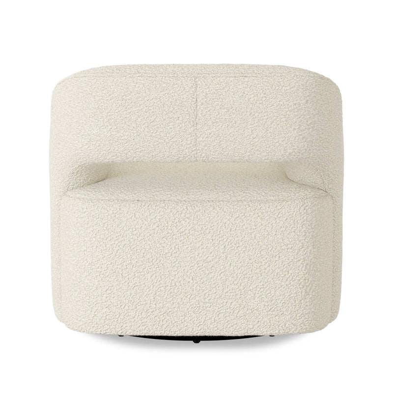 Blythe Swivel Chair - Sheepskin Natural