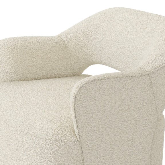 Blythe Swivel Chair - Sheepskin Natural