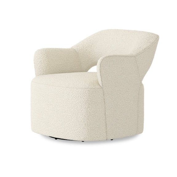 Blythe Swivel Chair - Sheepskin Natural