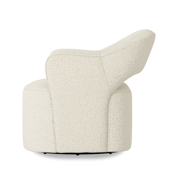 Blythe Swivel Chair - Sheepskin Natural