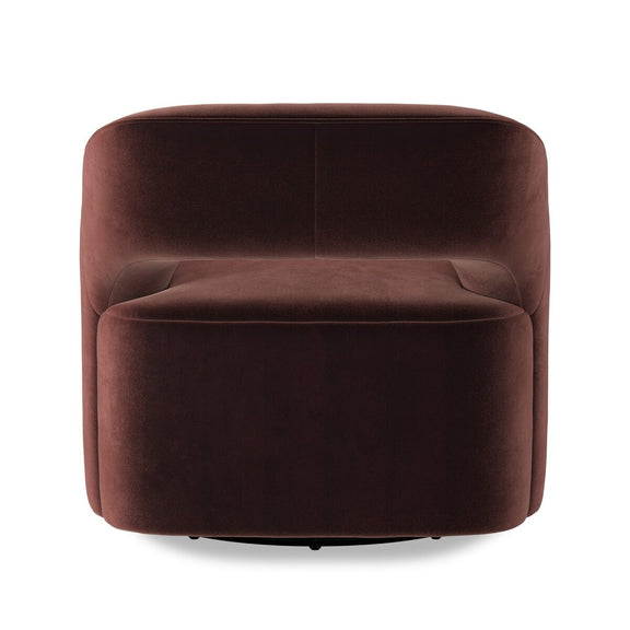 Blythe Swivel Chair - Surrey Plum